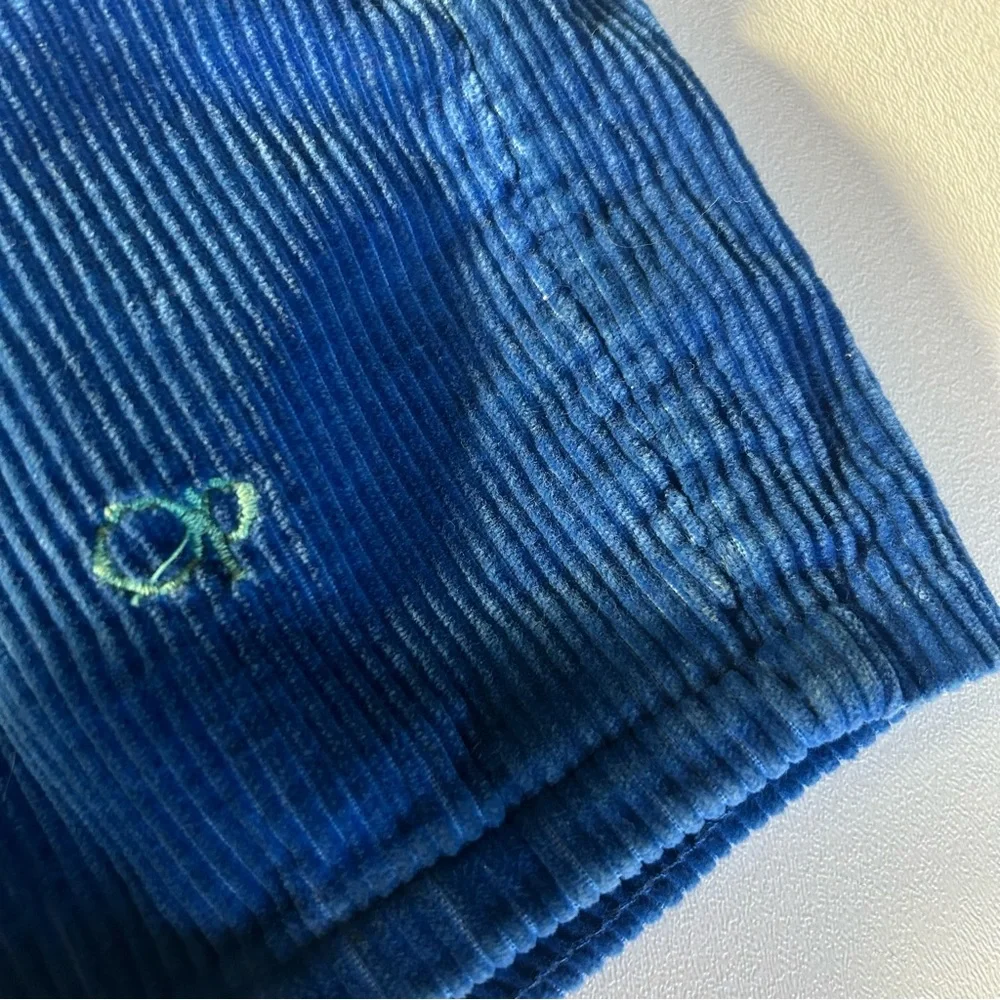 Vintage OP Ocean Pacific blue corduroy shorts 33 - Picture 5 of 15